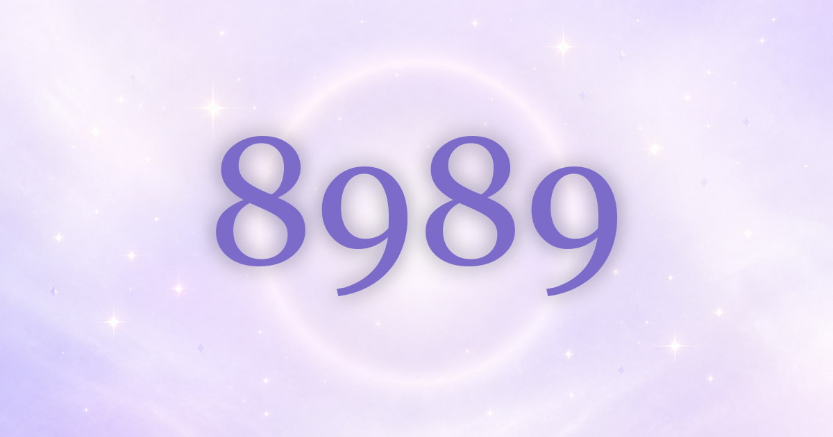 8989 aparece en tu vida: abundancia que cierra y sabiduría que abre 8989 aparece en tu vida: abundancia que cierra y sabiduría que abre