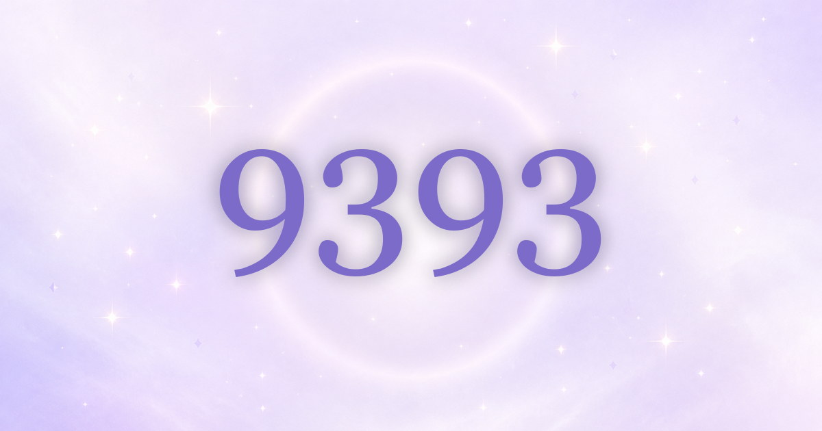 9393 aparece en tu vida: un cierre sagrado que pide expresarse con amor